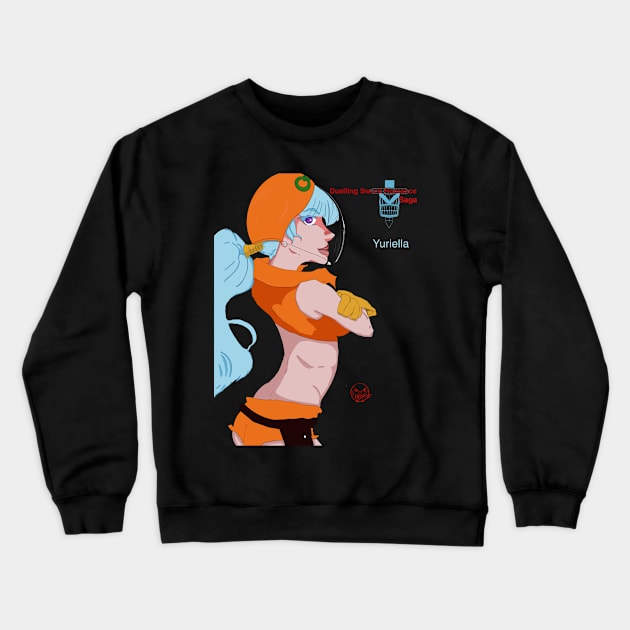 Duelling Sword Romance Saga Crewneck Sweatshirt by bertiebird